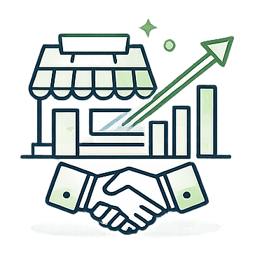 business retention expansion icon