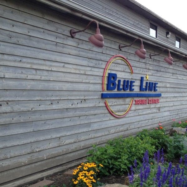 blue line