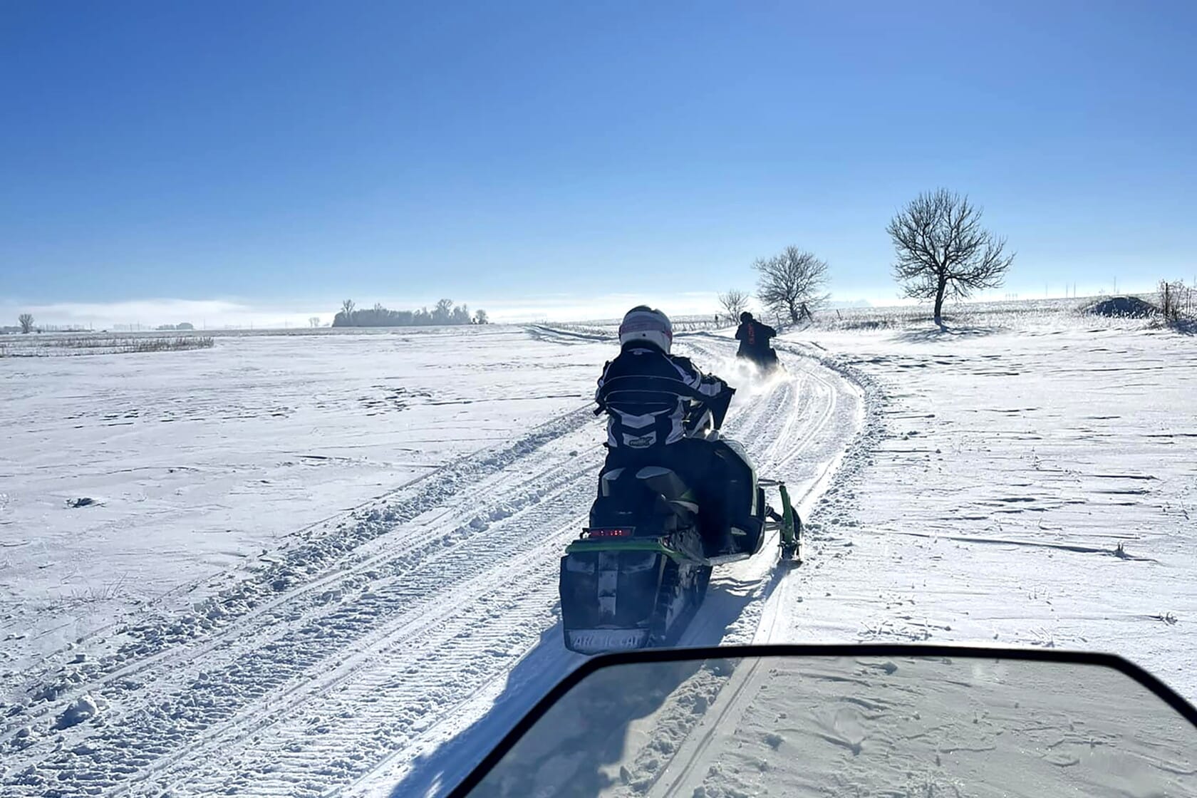 snowmobiling
