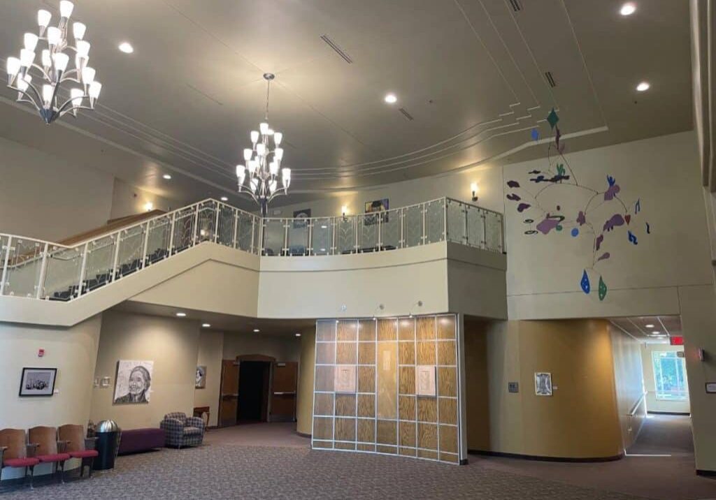 memorial auditorium lobby