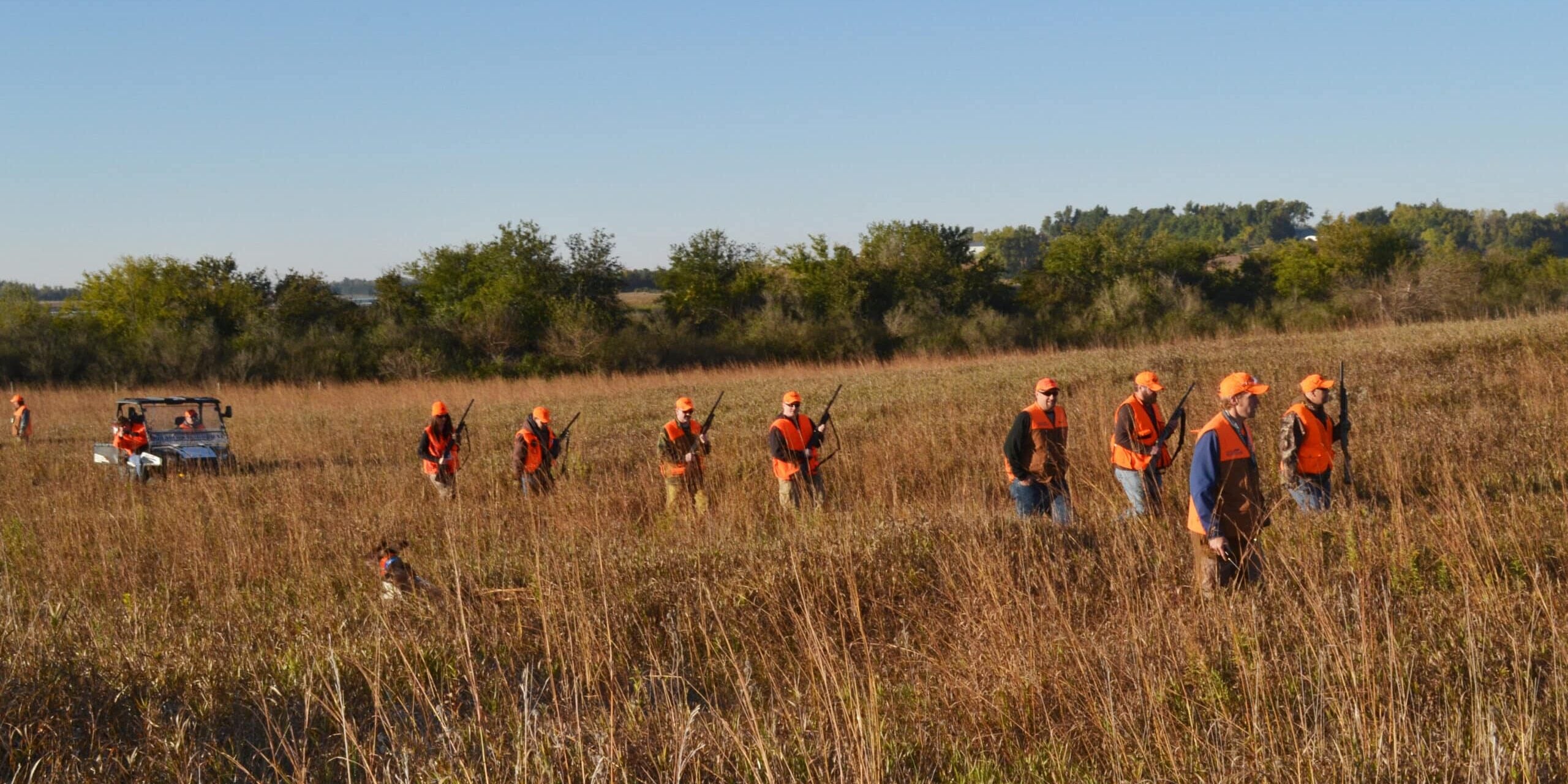 men pheasant hunting